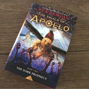 The Trials of Apollo: The Dark Prophecy by: Rick Riordan hardback book